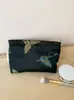 Nuevo Estilo Chino Estilo Nacional Bolso Cosmético de Gran Capacidad Bolsillo Interior Bordado Tridimensional Bolsa de Almacenamiento Corazón de Niña Neceser Bolso de Mano