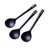 Colher Descartável Tartaruga Dourada Plástico Espessado Cabo Longo Sobremesa Gelatina de Capim Fruta Embalagem Individual Colher Tartaruga Dourada