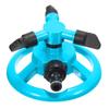 Aspersor de jardín automático trigeminal giratorio de 360 grados de plástico, base de disco, dispositivo de riego para enfriamiento de techo doméstico