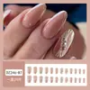 Uñas Vestibles de Venta Caliente en Comercio Exterior Se Pueden Diseñar con Fotos y Muestras. Uñas de Ballet con Puntos de Diamante Cortas, Medianas y Largas, Uñas Postizas y Manicura