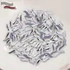 Fondo Plano Forma Geométrica Vidrio Perforación en Caliente DIY Accesorios para Ropa Accesorios para Joyería Fábrica Venta al por Mayor