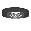 Cinto Largo Vintage Popular Estilo Coreano Estilo Corte em Relevo para Mulheres, Cinto Modelador de Cintura, Cinto Decorativo para Saia