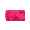 Diadema para Bebé Suave Elástica de Nylon con Moño Diadema para Cabello para Recién Nacido Bebé Niña Pequeña Linda Aro para el Cabello