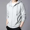 Suéter de estudiante sudadera con capucha para hombre primavera y otoño tie-dye color degradado abrigo cárdigan estilo Hong Kong holgado top moderno ropa