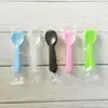 Tenedor y Cuchara Desechables Tenedor para Pastel Integrado, Tenedor Ligero para Postre de Fruta, Cucharas y Tenedores Coloridos Empaquetados Individualmente