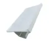 Etiqueta de Identificación de Tarjeta Ancha Tipo Clip de PVC Extruido Blanco Transparente de Alta Definición Tablero Publicitario de Forma Especial Hecho a Medida de Fábrica