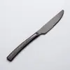 Amazon Transfronterizo Acero Inoxidable Patrón de Árbol Creativo Cuchillo, Tenedor y Cuchara Juego de Cubiertos Occidentales de Hotel de Alta Gama Cuchillo para Bistec, Tenedor y Cuchara