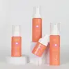 Frasco Borrifador Nano de Alta Qualidade 100ml Branco PET Recarregável para Hidratação Facial, Frasco Tipo Pump para Loção com Névoa Fina