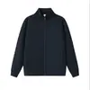 Chaqueta Cardigan con Cremallera, Cuello Alto y Mangas Raglán, Nueva Colección Otoño/Invierno 2026 para Hombres y Mujeres, Sudadera de Peso Pesado 380g para Negocios Casual