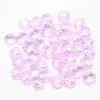 Cuentas Octogonales de Doble Agujero de 14 mm Cuentas de Vidrio de Colores Accesorios de Material para Colgar en el Coche DIY Atrapasoles Fabricación de Joyería