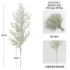 Planta Artificial Plástico Estéreo Doble Cara Agujas de Pino Agujas de Pino Plástico Simulado Guirnalda de Árbol de Navidad Decoración Agujas de Pino Plástico