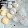 Conejo de Pascua Zanahoria Huevo Pollo Molde para Galletas Festival de Mediados de Otoño Postre Molde Grande Herramienta para Hornear Fondant