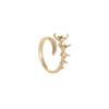 Accesorios DIY Anillo para Mujer ins Diseño Ajustable de Moda Lujo Ligero Estilo Frío Anillo Abierto para Dedo Índice Anillo Cibernético de Celebridad