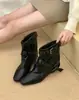 2026 botas botas justas fivela de cinto da moda bico fino retrô botas de cano alto botas botas de cavaleiro moda feminina outono
