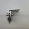 Grampo de Telhado de Placa de Alumínio Magnésio Manganês 400/430 Liga de Alumínio Grampo Plano Suporte de Fixação de Telha Grampo Resistente ao Vento