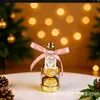 Caja Grande Creativa de Dulces Navideños Boda 26º Aniversario Caja de Dulces Estilo Nuevo Botella Transparente de Champaña Botella de Vino de Plástico Caja Pequeña de Dulces