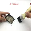 Pala de Acero Inoxidable con Orejas, Pala Pequeña, Cuentas Espaciadoras para Joyería de Diamantes, Herramientas Manuales para DIY, Accesorios de Almacenamiento para Cuentas Sueltas