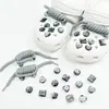 Accesorios para zapatos con agujeros, hebillas para zapatos de bricolaje con dibujos animados, hebillas para zapatos con flores, accesorios para hebillas de zapatos, accesorios para hebillas, hebillas para zapatos de PVC.