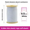 Banda elástica ultrafina de 0.5 MM de grosor, 500 metros por cubeta