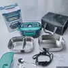 Lonchera Calefactable 1.5 Litros Eléctrica para Llevar en el Coche Doble Uso para el Hogar y Acampar Producto de Venta Caliente Transfronterizo
