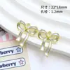 Pingente de Laço Fofo e Simples em Liga Metálica com Gotejamento de Óleo Material para Acessórios de Joias Colar Pulseira Feito à Mão