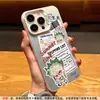 Las Pegatinas de Anime Son Adecuadas para Fundas de Teléfono iPhone 17 Pro Max, 16 Plus, Plateadas Coloridas 15, 14, 13 y Fundas Personalizadas Apple 12