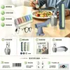 Amazon Juego de Pasamanos de Seguridad Transfronterizo Amigable para Personas Mayores Agarre Cubierta Antiderrames para Plato de Comida Ayudas para Personas Mayores