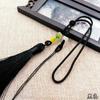Pequeno dinheiro Tassel Handle Rope diy Joias Jade Acessórios Corda Estilo Chinês Bolsa Chaveiro Suspenso com Tassel Lanyard