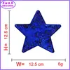 Lentejuelas de Punto Estrella Toalla Tela Bordada Pegatinas Forma de Corazón Letra Parche para Ropa Accesorios de Ropa Pegatinas DIY