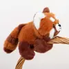 Pulsera para muñeca de muñeca Panda Pequeño muñeca linda anillo de presión juguete de peluche pequeña joya regalo de cumpleaños niña Muñeca de trapo