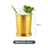 Venta Caliente Transfronteriza Taza de Acero Inoxidable 304 Taza de Moscú Taza con Recubrimiento de Cobre Punto Martillado Taza de Cuerpo Ligero Taza de Vino Taza de Cóctel