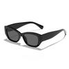 Las Nuevas Gafas de Sol Retro de Marco Estrecho de Alta Calidad de Rain Son Imprescindibles para la Moda Urbana Hip-Hop de Hombres y Mujeres