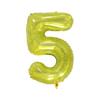 Set de globos de cristal gelatina popular al por mayor transfronterizo de 32 pulgadas 40 pulgadas versión estadounidense de cuerpo delgado de película de aluminio globo digital