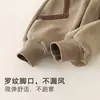 Pantalones de Forro Polar para Bebé Jingqi Gruesos Calientes Pantalones de Chándal Otoño e Invierno Ropa para Exteriores Unisex Pantalones Largos para Niños Pequeños Pantalones Jogger Casuales