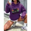 Sudadera Estampada de Halloween para Mujer Exportación Transfronteriza Temu Wish Amazon One Piece Tendencia al por Mayor