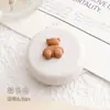 Estilo Ins Lindo Oso Peine de Cojín de Aire Espejo Plegable Peine Portátil Masaje Bolsa de Aire Peine Mini Espejo de Maquillaje Venta al por Mayor