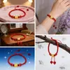 Pulsera de mujer con cuentas de transferencia de caracteres chinos de oro duro 3D de seis caracteres, colgante de cintura de hombre pequeño de oro 999, colgante del año de esta vida