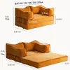 Sofá Comprimido a Vácuo Sala de Estar Dobrável Uso Duplo Apartamento Pequeno Sofá-Cama Modular Removível e Lavável Preguiçoso Casual Tatami