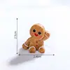 Suministro transfronterizo de micro-paisajismo creativo hombre de jengibre muñeco de nieve casa de nieve paisajismo navideño decoraciones DIY accesorios adornos pequeños