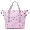Bolsa de Viagem Expansível com Anel de Morango Grande Capacidade Desenho Animado Separação Seco e Úmido Bolsa para Esportes Fitness Bolsa de Yoga Bolsa de Bagagem para Estudantes