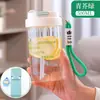 Taza de oficina de vidrio resistente a altas temperaturas para mujer, taza de té, taza de doble uso con pajilla, taza de bebida directa, taza de regalo, imprime imagen texto lo
