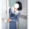 Conjunto de Uniforme JK Original Mercury Diary en Stock para Mujer, Conjunto Completo, Auténtico Traje de Marinero de Manga Larga Estilo Escuela Japonesa, Atuendo Dulce de Chica