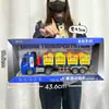 Camión de ingeniería para niños mezcladora de cemento niño grande efecto de sonido ligero traje de historia juguete modelo de coche venta al por mayor