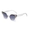 Gafas Jamie 24011 con Montura Nueva de Mariposa, Gafas de Sol Ojo de Gato Personalizadas y de Moda, Gafas de Sol de Calle Europeas y Americanas de Estilo Trendy