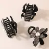 Accesorios para el Cabello Estilo Coreano 2026, Estrellas Súper Brillantes, Pinzas de Tiburón de Alta Gama, Exquisitos Pasadores Retro para Mujer, Tamaño Grande para Recogidos en la Parte Posterior de la Cabeza