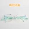 Gafas Anti-Luz Azul para Niños con Recubrimiento de Película, Nuevas Gafas de Silicona para Computadora para Niños y Niñas, Gafas Planas para Bebé, Gafas Ligeras