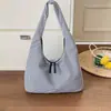 Bolsa xadrez transfronteiriça para mulheres, bolsa versátil de ombro/axila outono 2026, bolsa tote moderna de grande capacidade para o dia a dia
