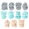 Em Estoque Silicone para Confeitaria de Grau Alimentício Molde de Bolo Animal de Desenho Animado Zodíaco Criativo Ferramenta de Cozinha Resistente a Altas Temperaturas