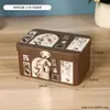 Nueva Caja de Almacenamiento de Escritorio de Hierro Estilo Vintage Caja Organizadora de Hojalata Engrosada para Artículos Varios Hogar con Caja de Almacenamiento con Cerradura