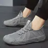 Nuevos Zapatos Ligeros para Hombre Primavera/Verano Tenis Flyknit para Hombre de Moda Zapatos de Trabajo Casuales Transpirables Versátiles Zapatos de Malla
